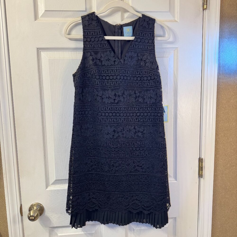 NWT CeCe Black Cocktail Dress | Size 4